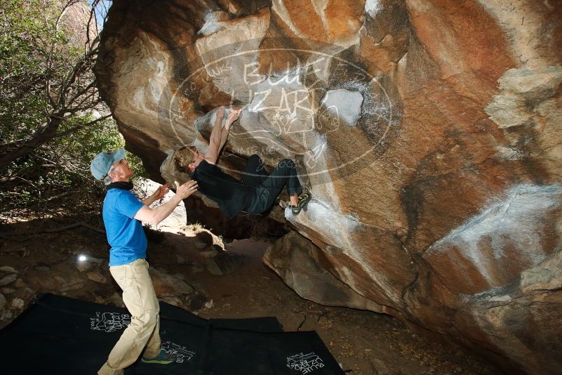 Bouldering in Hueco Tanks on 04/05/2019 with Blue Lizard Climbing and Yoga

Filename: SRM_20190405_1629580.jpg
Aperture: f/5.6
Shutter Speed: 1/250
Body: Canon EOS-1D Mark II
Lens: Canon EF 16-35mm f/2.8 L