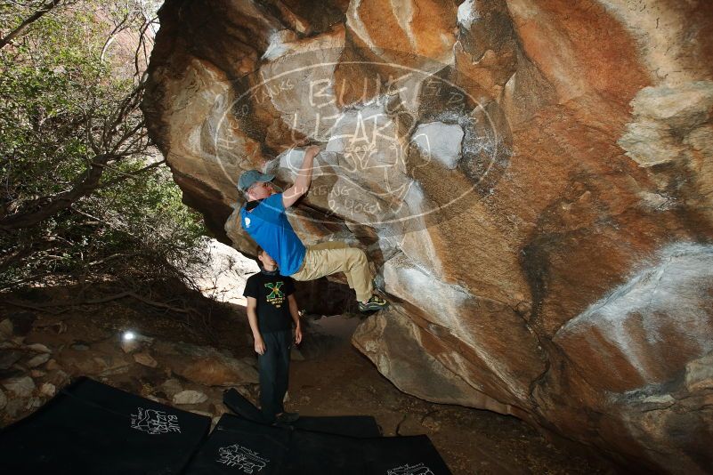 Bouldering in Hueco Tanks on 04/05/2019 with Blue Lizard Climbing and Yoga

Filename: SRM_20190405_1641090.jpg
Aperture: f/5.6
Shutter Speed: 1/250
Body: Canon EOS-1D Mark II
Lens: Canon EF 16-35mm f/2.8 L