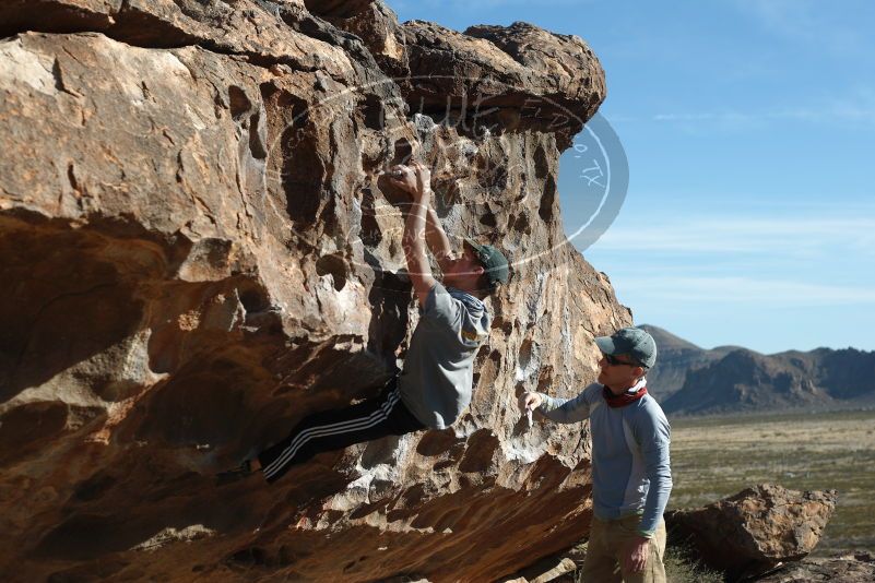 Bouldering in Hueco Tanks on 04/06/2019 with Blue Lizard Climbing and Yoga

Filename: SRM_20190406_0908510.jpg
Aperture: f/4.0
Shutter Speed: 1/640
Body: Canon EOS-1D Mark II
Lens: Canon EF 50mm f/1.8 II