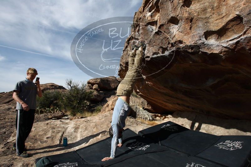 Bouldering in Hueco Tanks on 04/06/2019 with Blue Lizard Climbing and Yoga

Filename: SRM_20190406_0932060.jpg
Aperture: f/5.6
Shutter Speed: 1/400
Body: Canon EOS-1D Mark II
Lens: Canon EF 16-35mm f/2.8 L