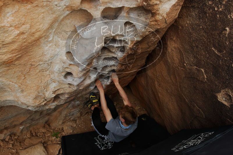 Bouldering in Hueco Tanks on 04/06/2019 with Blue Lizard Climbing and Yoga

Filename: SRM_20190406_1144460.jpg
Aperture: f/5.6
Shutter Speed: 1/200
Body: Canon EOS-1D Mark II
Lens: Canon EF 16-35mm f/2.8 L