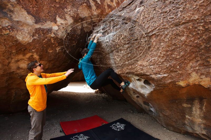 Bouldering in Hueco Tanks on 04/13/2019 with Blue Lizard Climbing and Yoga

Filename: SRM_20190413_1012300.jpg
Aperture: f/5.6
Shutter Speed: 1/400
Body: Canon EOS-1D Mark II
Lens: Canon EF 16-35mm f/2.8 L