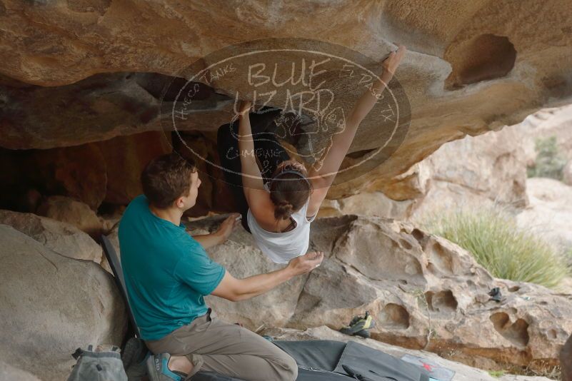 Bouldering in Hueco Tanks on 04/13/2019 with Blue Lizard Climbing and Yoga

Filename: SRM_20190413_1311030.jpg
Aperture: f/4.0
Shutter Speed: 1/320
Body: Canon EOS-1D Mark II
Lens: Canon EF 50mm f/1.8 II