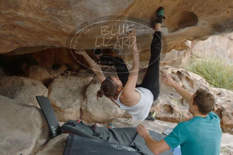 Bouldering in Hueco Tanks on 04/13/2019 with Blue Lizard Climbing and Yoga

Filename: SRM_20190413_1311140.jpg
Aperture: f/4.0
Shutter Speed: 1/400
Body: Canon EOS-1D Mark II
Lens: Canon EF 50mm f/1.8 II
