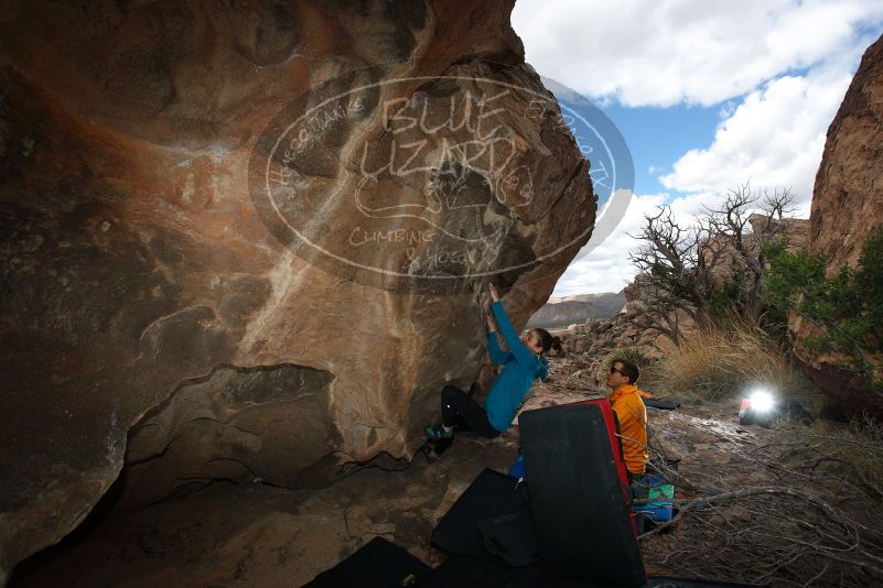Bouldering in Hueco Tanks on 04/13/2019 with Blue Lizard Climbing and Yoga

Filename: SRM_20190413_1418100.jpg
Aperture: f/5.6
Shutter Speed: 1/250
Body: Canon EOS-1D Mark II
Lens: Canon EF 16-35mm f/2.8 L