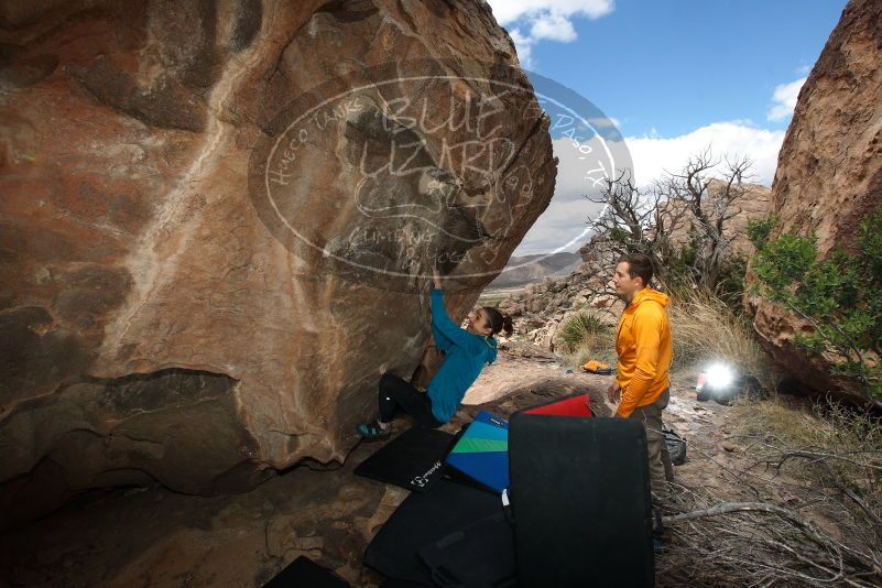 Bouldering in Hueco Tanks on 04/13/2019 with Blue Lizard Climbing and Yoga

Filename: SRM_20190413_1425550.jpg
Aperture: f/5.6
Shutter Speed: 1/250
Body: Canon EOS-1D Mark II
Lens: Canon EF 16-35mm f/2.8 L