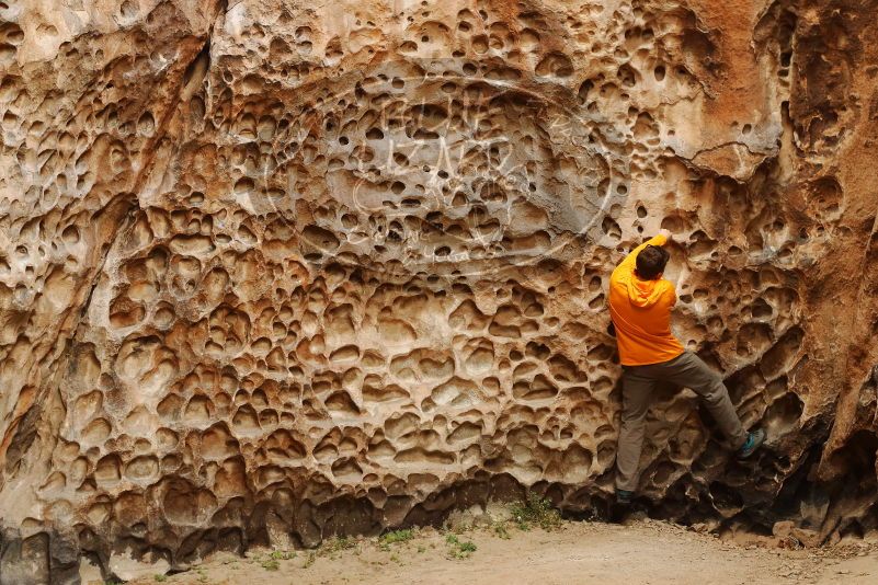 Bouldering in Hueco Tanks on 04/13/2019 with Blue Lizard Climbing and Yoga

Filename: SRM_20190413_1540040.jpg
Aperture: f/4.5
Shutter Speed: 1/160
Body: Canon EOS-1D Mark II
Lens: Canon EF 50mm f/1.8 II