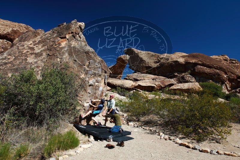 Bouldering in Hueco Tanks on 04/26/2019 with Blue Lizard Climbing and Yoga

Filename: SRM_20190426_0957230.jpg
Aperture: f/5.6
Shutter Speed: 1/250
Body: Canon EOS-1D Mark II
Lens: Canon EF 16-35mm f/2.8 L