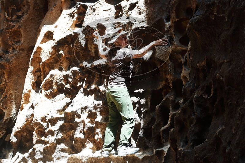Bouldering in Hueco Tanks on 04/26/2019 with Blue Lizard Climbing and Yoga

Filename: SRM_20190426_1224550.jpg
Aperture: f/4.0
Shutter Speed: 1/400
Body: Canon EOS-1D Mark II
Lens: Canon EF 50mm f/1.8 II