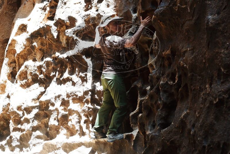 Bouldering in Hueco Tanks on 04/26/2019 with Blue Lizard Climbing and Yoga

Filename: SRM_20190426_1224580.jpg
Aperture: f/4.0
Shutter Speed: 1/250
Body: Canon EOS-1D Mark II
Lens: Canon EF 50mm f/1.8 II