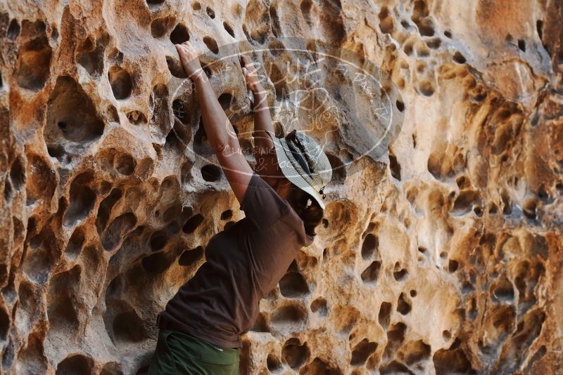 Bouldering in Hueco Tanks on 04/26/2019 with Blue Lizard Climbing and Yoga

Filename: SRM_20190426_1233330.jpg
Aperture: f/4.0
Shutter Speed: 1/200
Body: Canon EOS-1D Mark II
Lens: Canon EF 50mm f/1.8 II