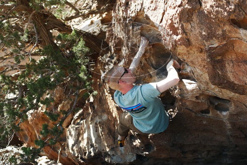 Bouldering in Hueco Tanks on 06/15/2019 with Blue Lizard Climbing and Yoga

Filename: SRM_20190615_1012530.jpg
Aperture: f/3.5
Shutter Speed: 1/500
Body: Canon EOS-1D Mark II
Lens: Canon EF 50mm f/1.8 II