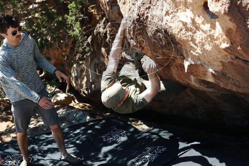 Bouldering in Hueco Tanks on 06/15/2019 with Blue Lizard Climbing and Yoga
Filename: SRM_20190615_1024020.jpg
Aperture: f/4.0
Shutter Speed: 1/500
Body: Canon EOS-1D Mark II
Lens: Canon EF 50mm f/1.8 II