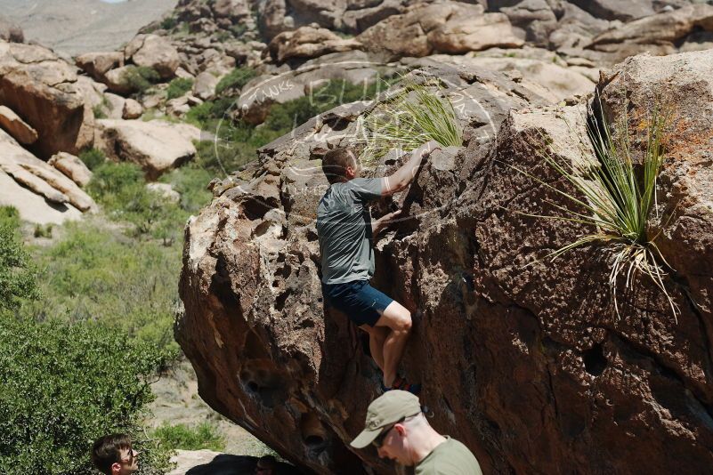 Bouldering in Hueco Tanks on 06/15/2019 with Blue Lizard Climbing and Yoga

Filename: SRM_20190615_1408300.jpg
Aperture: f/4.0
Shutter Speed: 1/1250
Body: Canon EOS-1D Mark II
Lens: Canon EF 50mm f/1.8 II