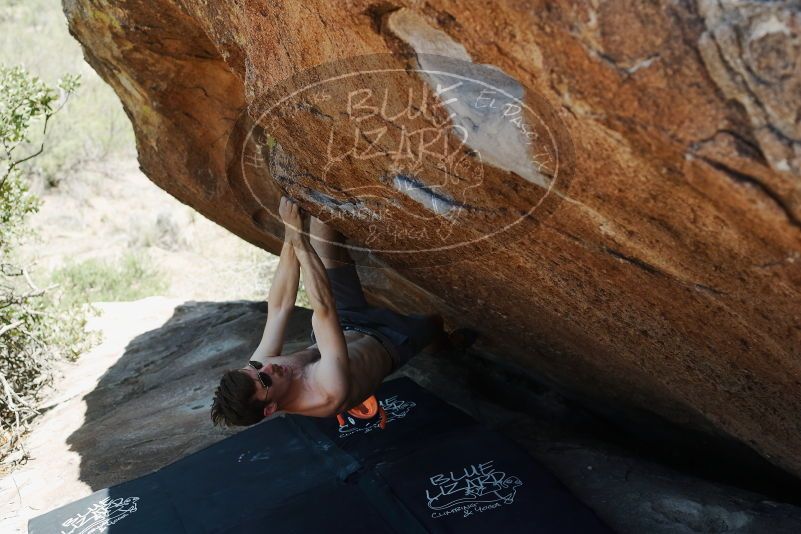 Bouldering in Hueco Tanks on 06/15/2019 with Blue Lizard Climbing and Yoga
Filename: SRM_20190615_1417230.jpg
Aperture: f/4.0
Shutter Speed: 1/250
Body: Canon EOS-1D Mark II
Lens: Canon EF 50mm f/1.8 II