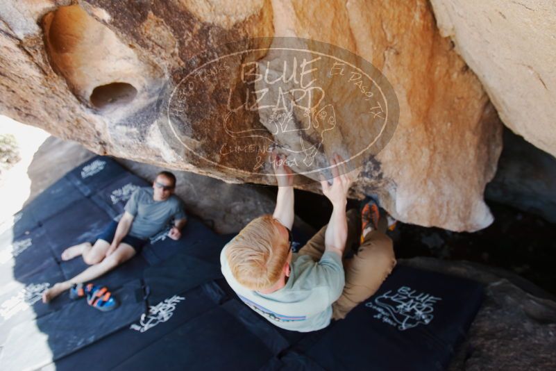 Bouldering in Hueco Tanks on 06/15/2019 with Blue Lizard Climbing and Yoga
Filename: SRM_20190615_1458440.jpg
Aperture: f/4.0
Shutter Speed: 1/200
Body: Canon EOS-1D Mark II
Lens: Canon EF 16-35mm f/2.8 L