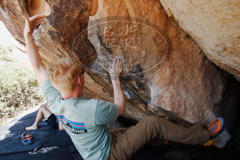 Bouldering in Hueco Tanks on 06/15/2019 with Blue Lizard Climbing and Yoga

Filename: SRM_20190615_1503590.jpg
Aperture: f/4.0
Shutter Speed: 1/320
Body: Canon EOS-1D Mark II
Lens: Canon EF 16-35mm f/2.8 L