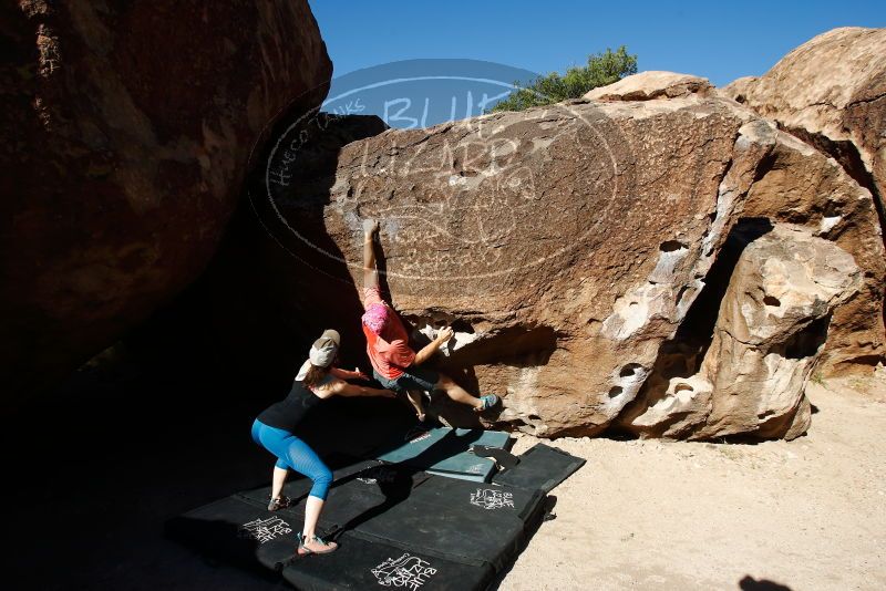Bouldering in Hueco Tanks on 06/23/2019 with Blue Lizard Climbing and Yoga

Filename: SRM_20190623_0821340.jpg
Aperture: f/5.6
Shutter Speed: 1/400
Body: Canon EOS-1D Mark II
Lens: Canon EF 16-35mm f/2.8 L