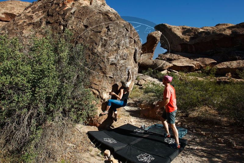 Bouldering in Hueco Tanks on 06/23/2019 with Blue Lizard Climbing and Yoga
Filename: SRM_20190623_0833120.jpg
Aperture: f/5.6
Shutter Speed: 1/500
Body: Canon EOS-1D Mark II
Lens: Canon EF 16-35mm f/2.8 L