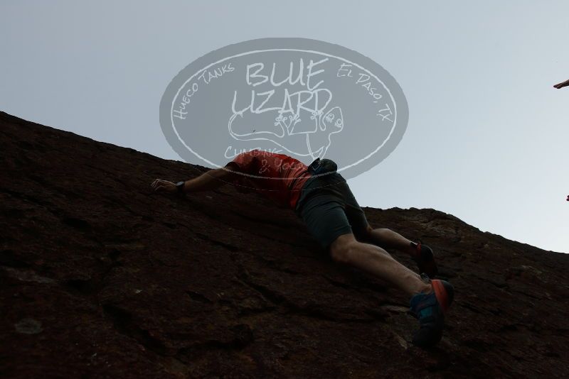 Bouldering in Hueco Tanks on 06/23/2019 with Blue Lizard Climbing and Yoga
Filename: SRM_20190623_0854020.jpg
Aperture: f/5.6
Shutter Speed: 1/640
Body: Canon EOS-1D Mark II
Lens: Canon EF 16-35mm f/2.8 L
