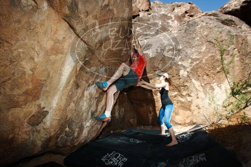 Bouldering in Hueco Tanks on 06/23/2019 with Blue Lizard Climbing and Yoga

Filename: SRM_20190623_1034170.jpg
Aperture: f/7.1
Shutter Speed: 1/250
Body: Canon EOS-1D Mark II
Lens: Canon EF 16-35mm f/2.8 L