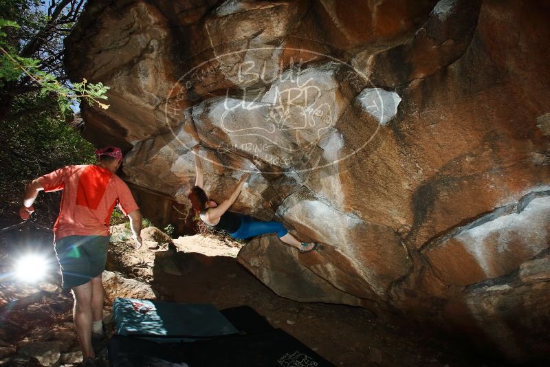 Bouldering in Hueco Tanks on 06/23/2019 with Blue Lizard Climbing and Yoga
Filename: SRM_20190623_1154010.jpg
Aperture: f/8.0
Shutter Speed: 1/250
Body: Canon EOS-1D Mark II
Lens: Canon EF 16-35mm f/2.8 L