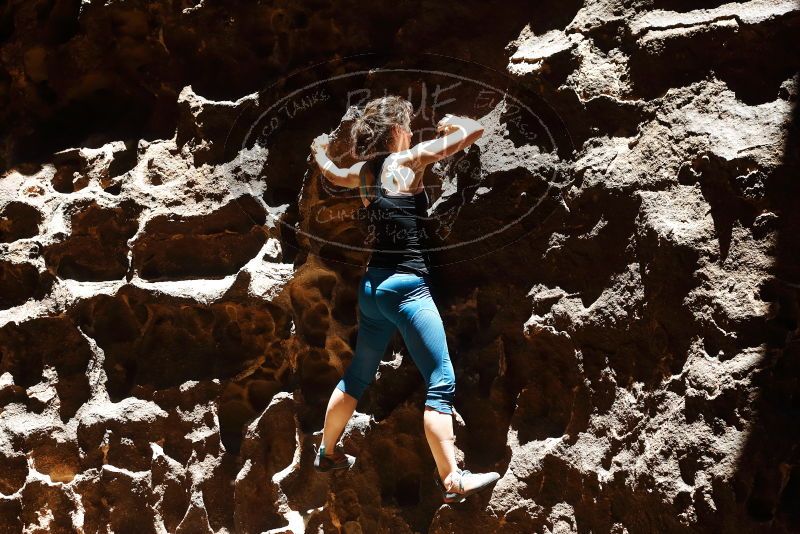 Bouldering in Hueco Tanks on 06/23/2019 with Blue Lizard Climbing and Yoga
Filename: SRM_20190623_1304510.jpg
Aperture: f/4.0
Shutter Speed: 1/500
Body: Canon EOS-1D Mark II
Lens: Canon EF 50mm f/1.8 II