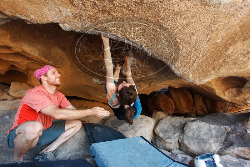 Bouldering in Hueco Tanks on 06/23/2019 with Blue Lizard Climbing and Yoga
Filename: SRM_20190623_1525371.jpg
Aperture: f/5.0
Shutter Speed: 1/160
Body: Canon EOS-1D Mark II
Lens: Canon EF 16-35mm f/2.8 L
