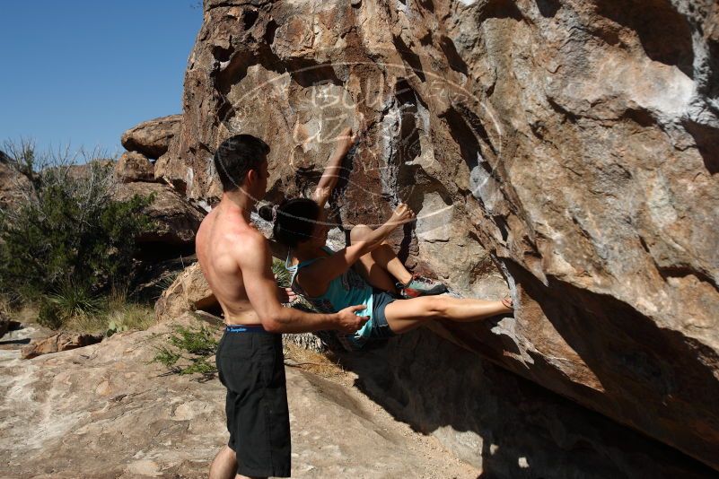 Bouldering in Hueco Tanks on 06/28/2019 with Blue Lizard Climbing and Yoga

Filename: SRM_20190628_0928130.jpg
Aperture: f/5.6
Shutter Speed: 1/500
Body: Canon EOS-1D Mark II
Lens: Canon EF 16-35mm f/2.8 L