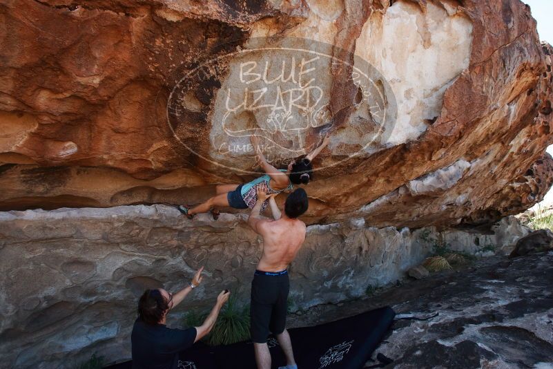 Bouldering in Hueco Tanks on 06/28/2019 with Blue Lizard Climbing and Yoga

Filename: SRM_20190628_1030110.jpg
Aperture: f/5.6
Shutter Speed: 1/400
Body: Canon EOS-1D Mark II
Lens: Canon EF 16-35mm f/2.8 L