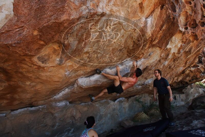 Bouldering in Hueco Tanks on 06/28/2019 with Blue Lizard Climbing and Yoga

Filename: SRM_20190628_1101170.jpg
Aperture: f/5.6
Shutter Speed: 1/500
Body: Canon EOS-1D Mark II
Lens: Canon EF 16-35mm f/2.8 L