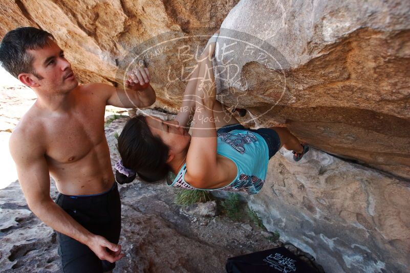 Bouldering in Hueco Tanks on 06/28/2019 with Blue Lizard Climbing and Yoga

Filename: SRM_20190628_1159461.jpg
Aperture: f/5.6
Shutter Speed: 1/320
Body: Canon EOS-1D Mark II
Lens: Canon EF 16-35mm f/2.8 L