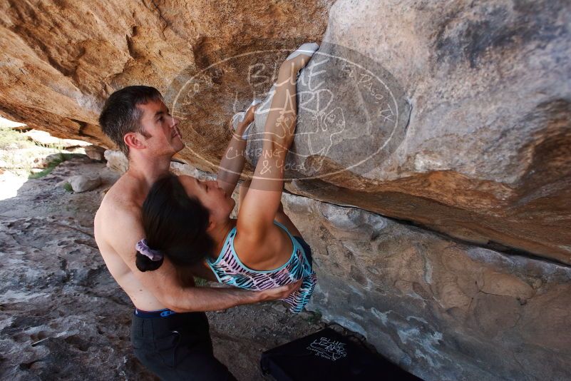 Bouldering in Hueco Tanks on 06/28/2019 with Blue Lizard Climbing and Yoga
Filename: SRM_20190628_1201550.jpg
Aperture: f/5.6
Shutter Speed: 1/400
Body: Canon EOS-1D Mark II
Lens: Canon EF 16-35mm f/2.8 L