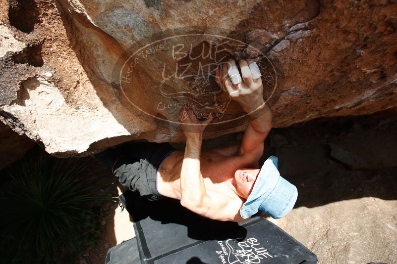 Bouldering in Hueco Tanks on 06/28/2019 with Blue Lizard Climbing and Yoga

Filename: SRM_20190628_1450430.jpg
Aperture: f/5.6
Shutter Speed: 1/1250
Body: Canon EOS-1D Mark II
Lens: Canon EF 16-35mm f/2.8 L