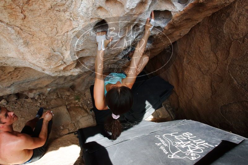 Bouldering in Hueco Tanks on 06/28/2019 with Blue Lizard Climbing and Yoga

Filename: SRM_20190628_1459370.jpg
Aperture: f/5.6
Shutter Speed: 1/320
Body: Canon EOS-1D Mark II
Lens: Canon EF 16-35mm f/2.8 L