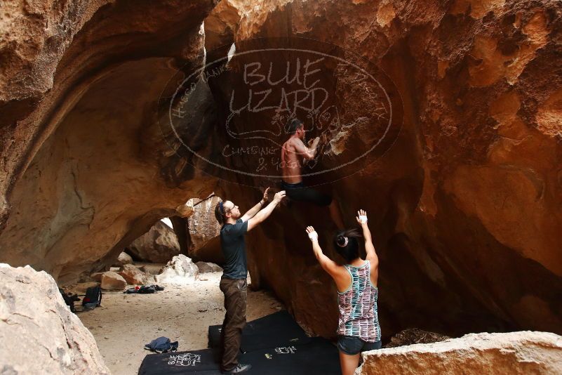 Bouldering in Hueco Tanks on 06/28/2019 with Blue Lizard Climbing and Yoga

Filename: SRM_20190628_1718420.jpg
Aperture: f/5.0
Shutter Speed: 1/200
Body: Canon EOS-1D Mark II
Lens: Canon EF 16-35mm f/2.8 L