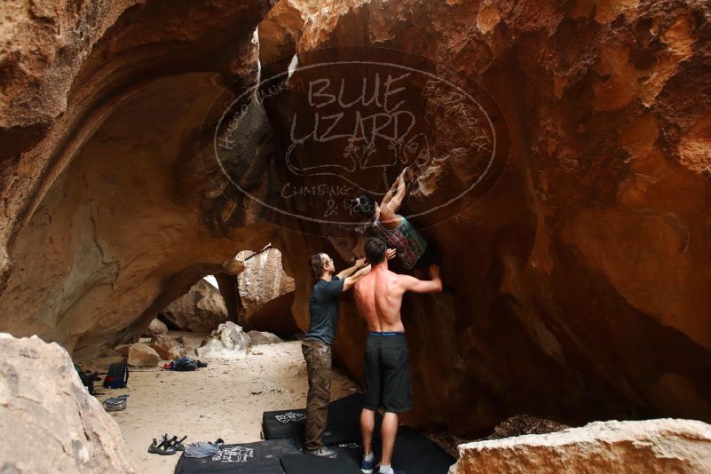 Bouldering in Hueco Tanks on 06/28/2019 with Blue Lizard Climbing and Yoga

Filename: SRM_20190628_1735390.jpg
Aperture: f/5.0
Shutter Speed: 1/200
Body: Canon EOS-1D Mark II
Lens: Canon EF 16-35mm f/2.8 L