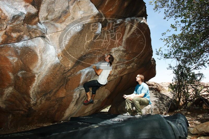 Bouldering in Hueco Tanks on 08/02/2019 with Blue Lizard Climbing and Yoga

Filename: SRM_20190802_1127060.jpg
Aperture: f/5.6
Shutter Speed: 1/250
Body: Canon EOS-1D Mark II
Lens: Canon EF 16-35mm f/2.8 L