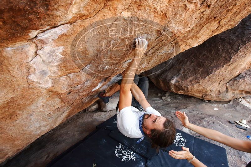 Bouldering in Hueco Tanks on 08/02/2019 with Blue Lizard Climbing and Yoga
Filename: SRM_20190802_1203110.jpg
Aperture: f/5.6
Shutter Speed: 1/200
Body: Canon EOS-1D Mark II
Lens: Canon EF 16-35mm f/2.8 L