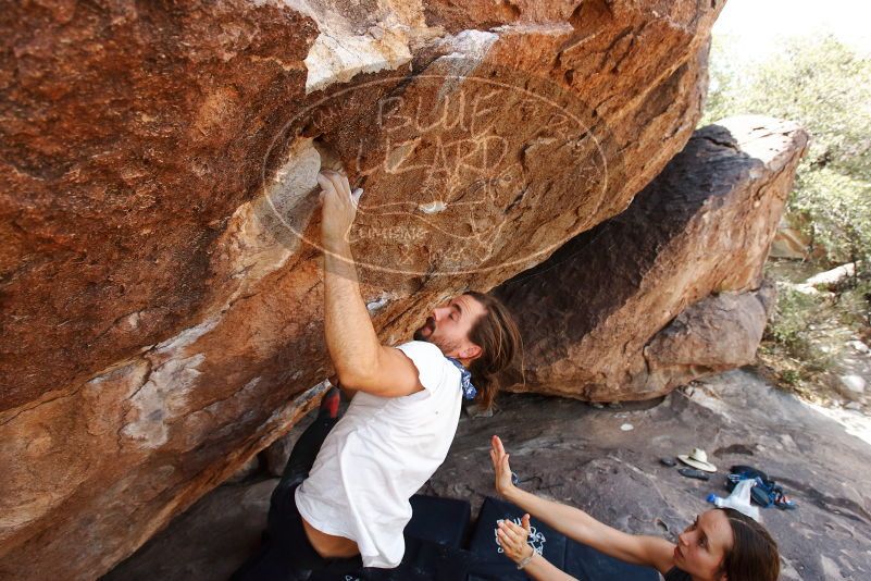 Bouldering in Hueco Tanks on 08/02/2019 with Blue Lizard Climbing and Yoga

Filename: SRM_20190802_1205280.jpg
Aperture: f/5.6
Shutter Speed: 1/320
Body: Canon EOS-1D Mark II
Lens: Canon EF 16-35mm f/2.8 L