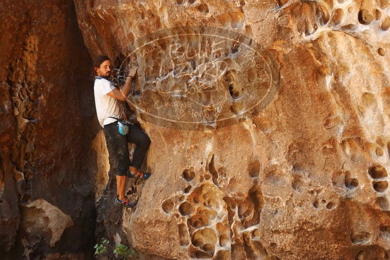 Bouldering in Hueco Tanks on 08/02/2019 with Blue Lizard Climbing and Yoga

Filename: SRM_20190802_1318510.jpg
Aperture: f/4.0
Shutter Speed: 1/200
Body: Canon EOS-1D Mark II
Lens: Canon EF 50mm f/1.8 II