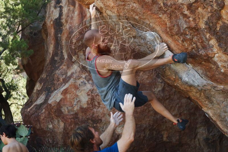 Bouldering in Hueco Tanks on 08/31/2019 with Blue Lizard Climbing and Yoga

Filename: SRM_20190831_1113140.jpg
Aperture: f/3.5
Shutter Speed: 1/800
Body: Canon EOS-1D Mark II
Lens: Canon EF 50mm f/1.8 II