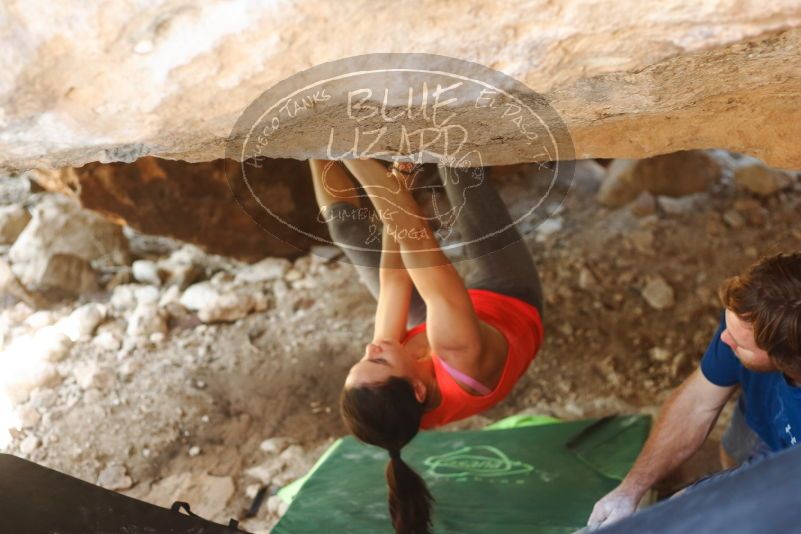 Bouldering in Hueco Tanks on 08/31/2019 with Blue Lizard Climbing and Yoga
Filename: SRM_20190831_1316461.jpg
Aperture: f/2.8
Shutter Speed: 1/100
Body: Canon EOS-1D Mark II
Lens: Canon EF 50mm f/1.8 II
