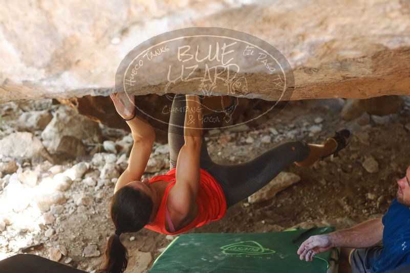 Bouldering in Hueco Tanks on 08/31/2019 with Blue Lizard Climbing and Yoga
Filename: SRM_20190831_1316550.jpg
Aperture: f/2.8
Shutter Speed: 1/200
Body: Canon EOS-1D Mark II
Lens: Canon EF 50mm f/1.8 II