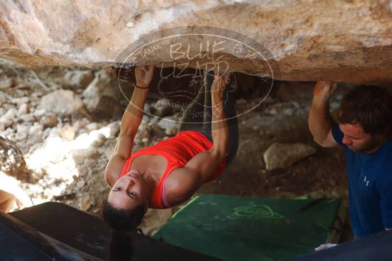 Bouldering in Hueco Tanks on 08/31/2019 with Blue Lizard Climbing and Yoga
Filename: SRM_20190831_1317010.jpg
Aperture: f/2.8
Shutter Speed: 1/250
Body: Canon EOS-1D Mark II
Lens: Canon EF 50mm f/1.8 II