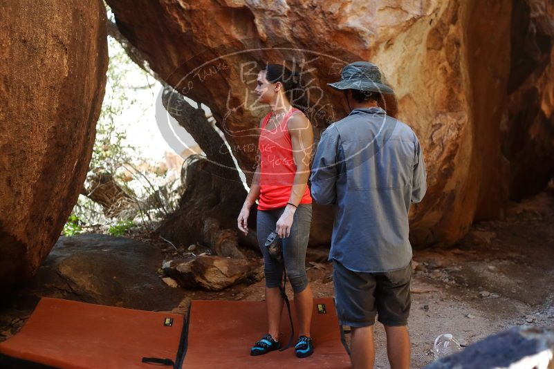 Bouldering in Hueco Tanks on 08/31/2019 with Blue Lizard Climbing and Yoga
Filename: SRM_20190831_1621540.jpg
Aperture: f/2.8
Shutter Speed: 1/1250
Body: Canon EOS-1D Mark II
Lens: Canon EF 50mm f/1.8 II