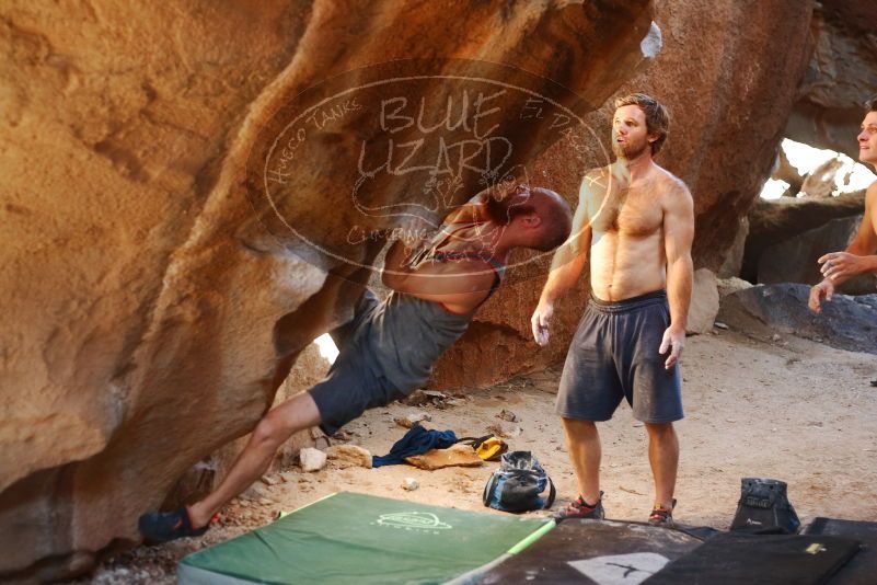 Bouldering in Hueco Tanks on 08/31/2019 with Blue Lizard Climbing and Yoga

Filename: SRM_20190831_1637300.jpg
Aperture: f/2.8
Shutter Speed: 1/200
Body: Canon EOS-1D Mark II
Lens: Canon EF 50mm f/1.8 II