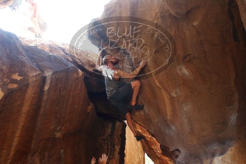 Bouldering in Hueco Tanks on 08/31/2019 with Blue Lizard Climbing and Yoga

Filename: SRM_20190831_1640470.jpg
Aperture: f/4.0
Shutter Speed: 1/200
Body: Canon EOS-1D Mark II
Lens: Canon EF 50mm f/1.8 II