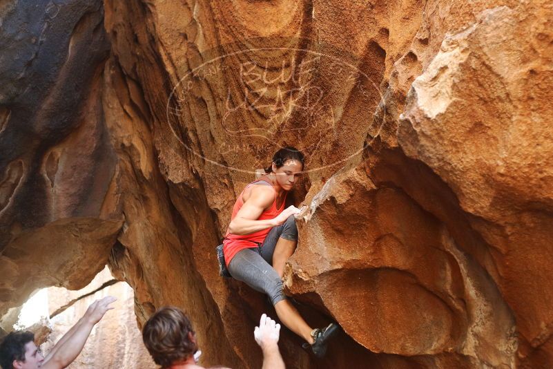 Bouldering in Hueco Tanks on 08/31/2019 with Blue Lizard Climbing and Yoga

Filename: SRM_20190831_1728050.jpg
Aperture: f/2.8
Shutter Speed: 1/250
Body: Canon EOS-1D Mark II
Lens: Canon EF 50mm f/1.8 II