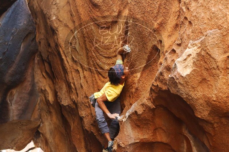 Bouldering in Hueco Tanks on 08/31/2019 with Blue Lizard Climbing and Yoga

Filename: SRM_20190831_1730250.jpg
Aperture: f/2.8
Shutter Speed: 1/250
Body: Canon EOS-1D Mark II
Lens: Canon EF 50mm f/1.8 II